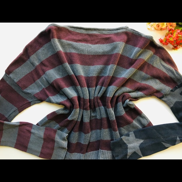 Brandy Melville American Flag Sweater, 4th of July - Picture 5 of 6
